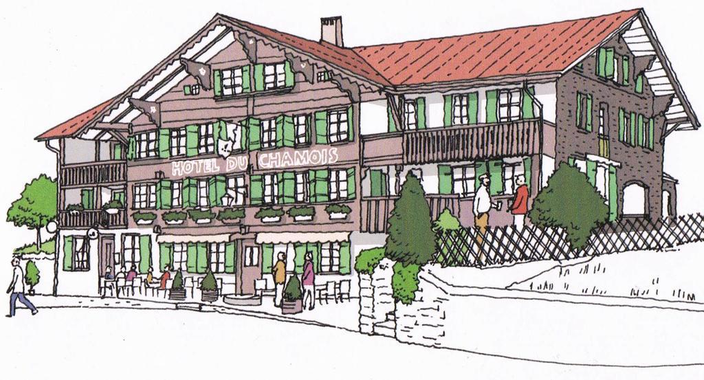 Hotel Du Chamois L'Etivaz Luaran gambar